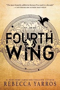 جلد کتاب Fourth wing